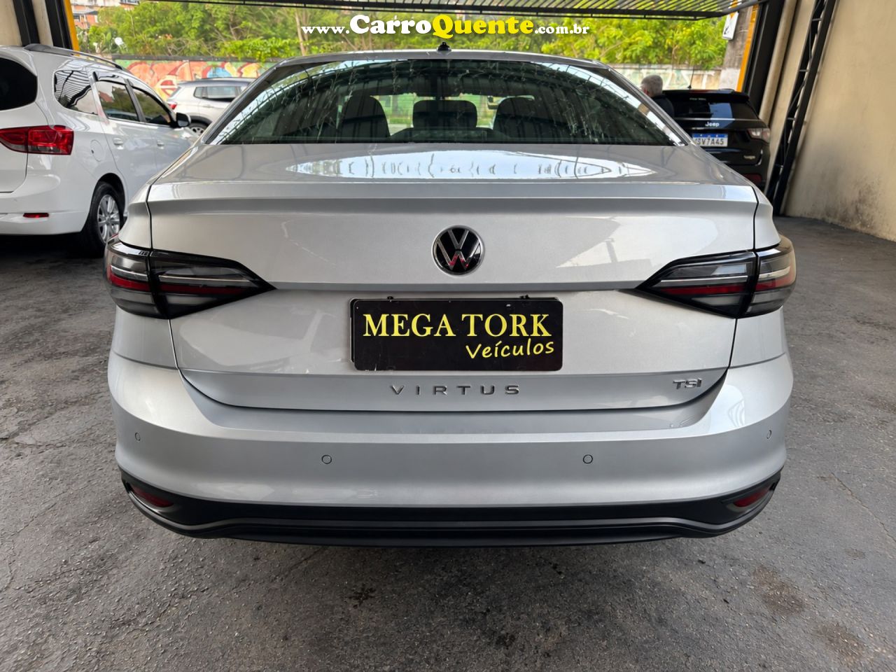 VOLKSWAGEN   VIRTUS TSI 1.0 FLEX 12V 4P AUT.   PRATA 2024 1.0 FLEX - Loja