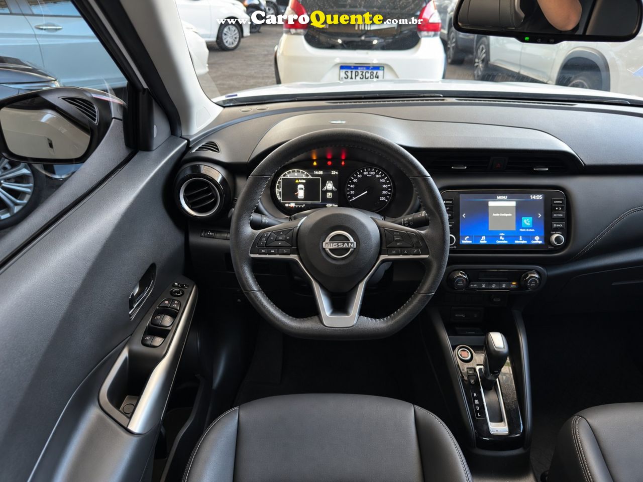 NISSAN   KICKS EXCLUSIVE 1.6 16V FLEX AUT.   BRANCO 2024 1.6 FLEX - Loja