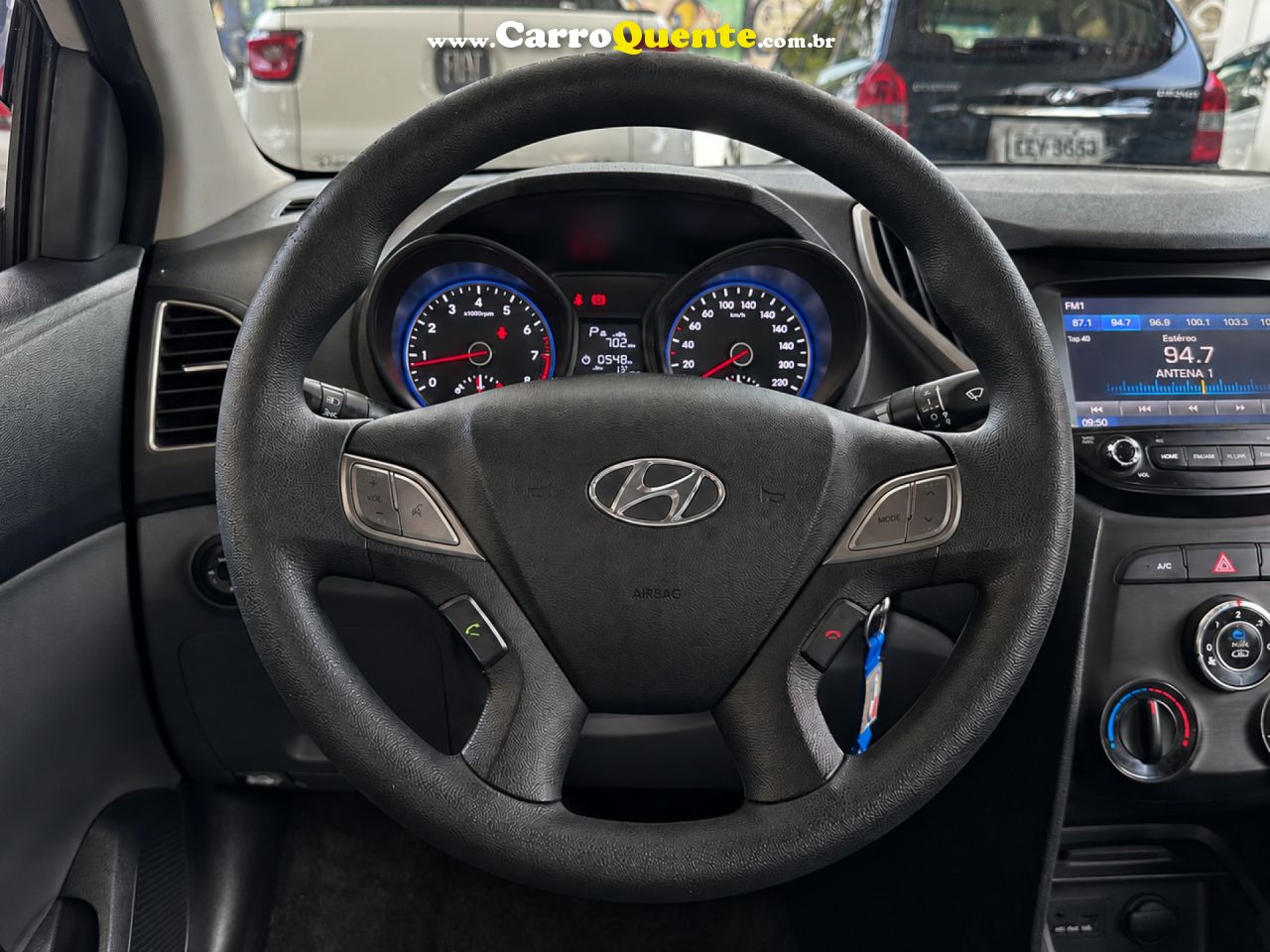 HYUNDAI   HB20S C.STYLEC.PLUS1.6 FLEX 16V AUT. 4P   BRANCO 2019 1.6 FLEX - Loja