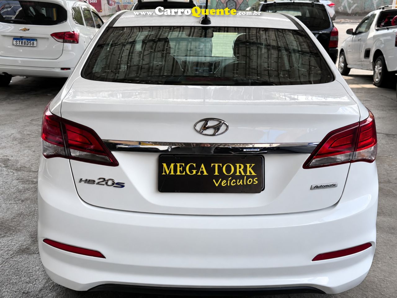 HYUNDAI   HB20S C.STYLEC.PLUS1.6 FLEX 16V AUT. 4P   BRANCO 2019 1.6 FLEX - Loja