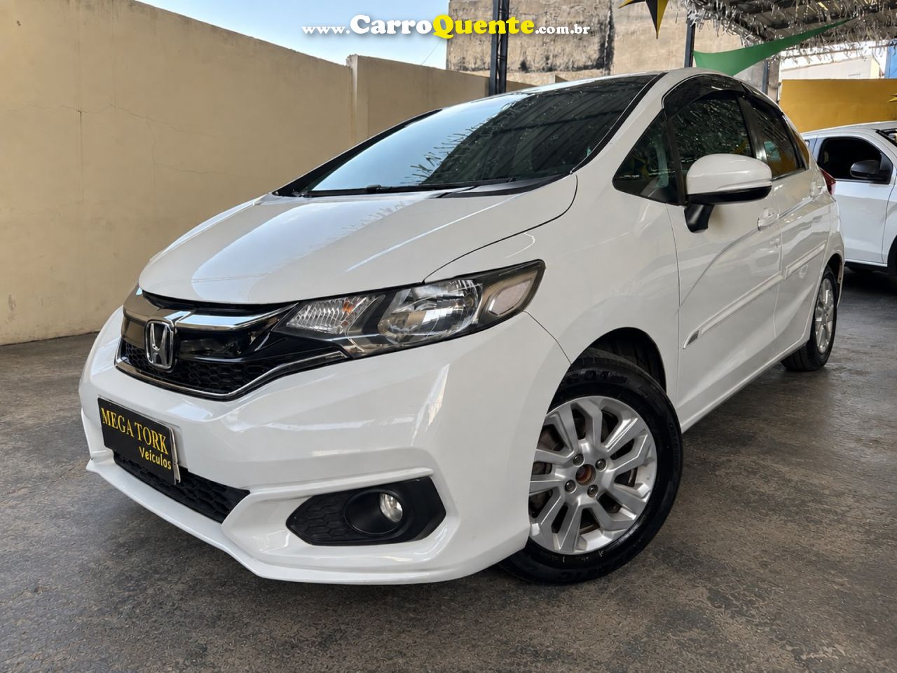 HONDA   FIT LX 1.5 FLEXONE 16V 5P AUT.   BRANCO 2018 1.5 FLEX - Loja