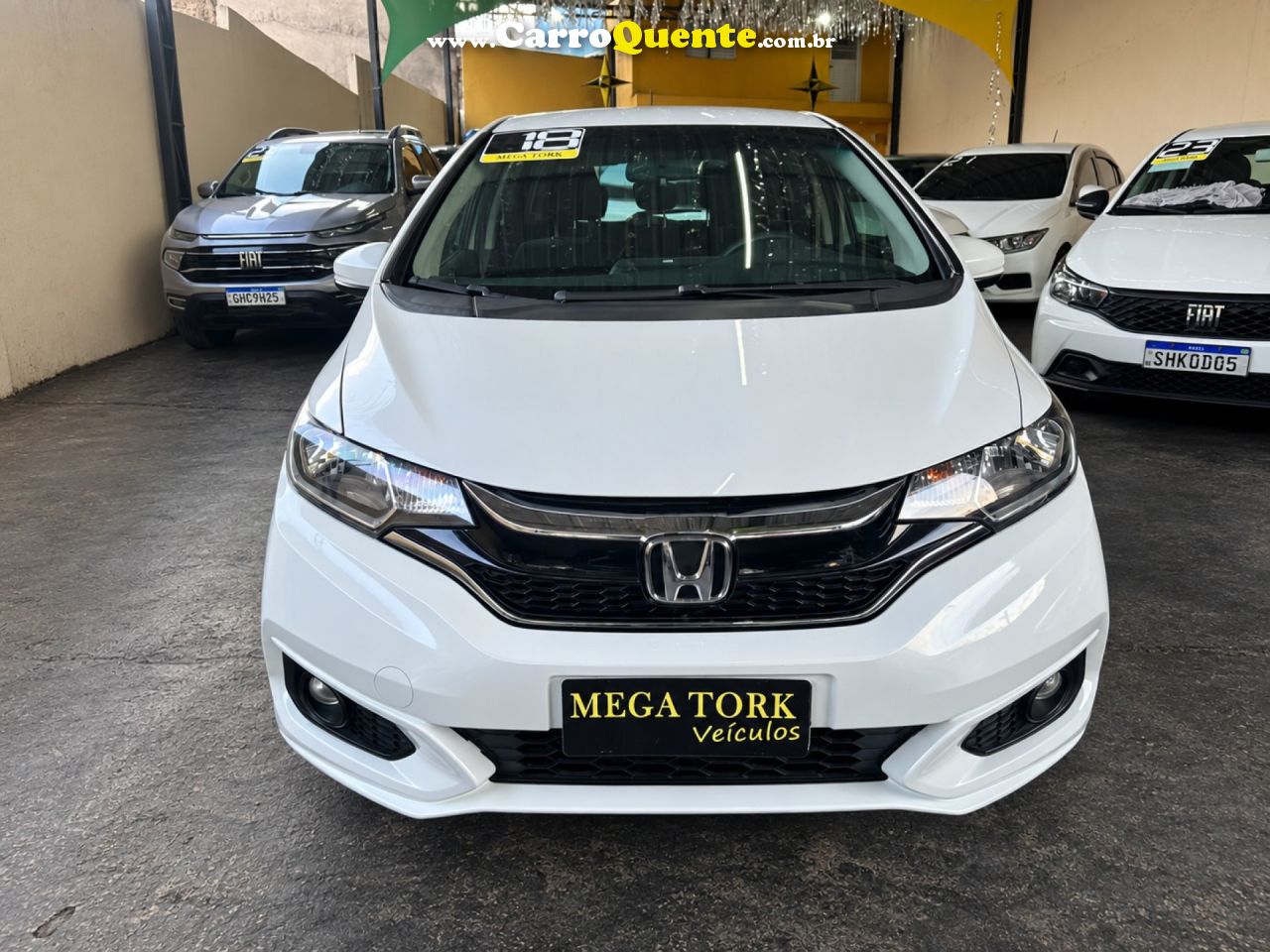 HONDA   FIT LX 1.5 FLEXONE 16V 5P AUT.   BRANCO 2018 1.5 FLEX - Loja