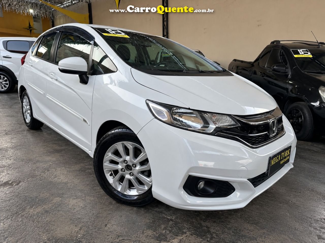 HONDA   FIT LX 1.5 FLEXONE 16V 5P AUT.   BRANCO 2018 1.5 FLEX - Loja