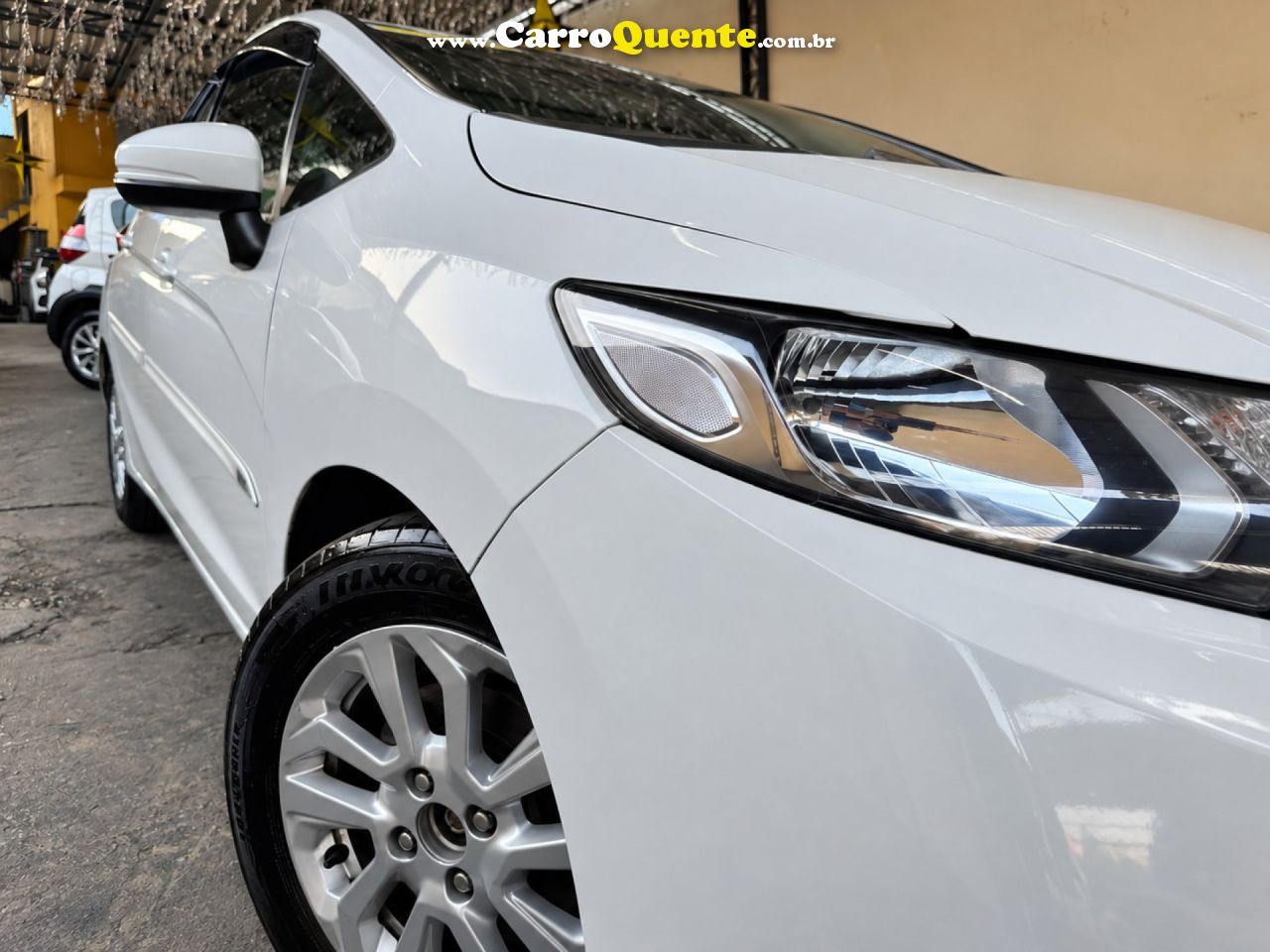 HONDA   FIT LX 1.5 FLEXONE 16V 5P AUT.   BRANCO 2018 1.5 FLEX - Loja