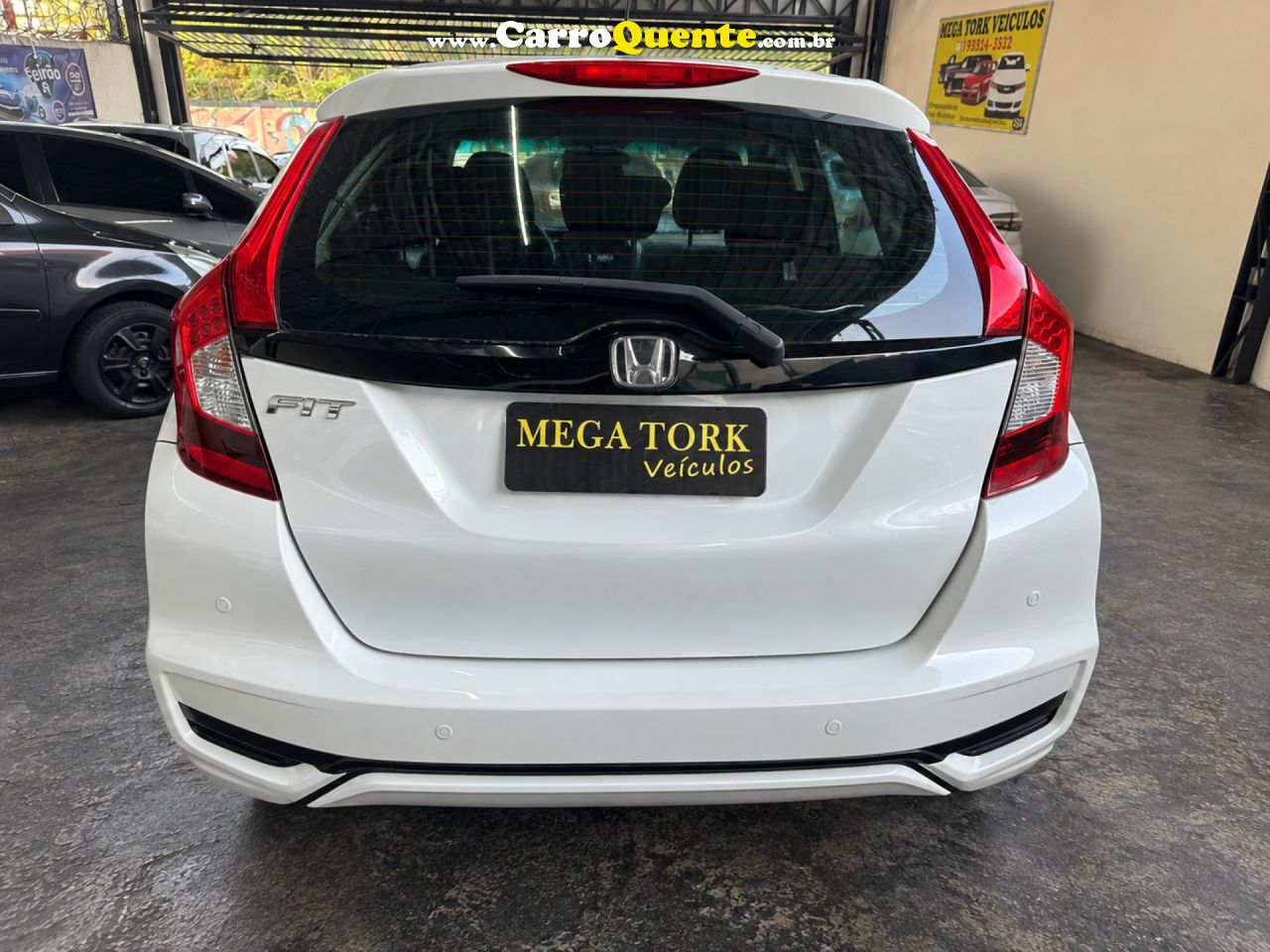 HONDA   FIT LX 1.5 FLEXONE 16V 5P AUT.   BRANCO 2018 1.5 FLEX - Loja