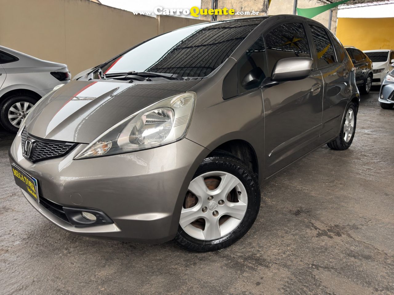 HONDA   FIT LX 1.4 1.4 FLEX 8V16V 5P AUT.   CINZA 2010 1.4 FLEX - Loja