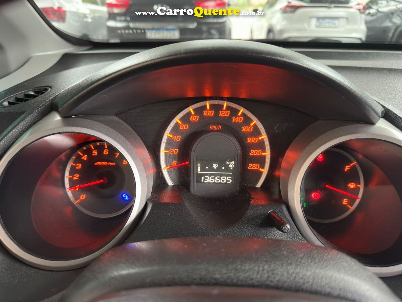 HONDA   FIT LX 1.4 1.4 FLEX 8V16V 5P AUT.   CINZA 2010 1.4 FLEX - Loja