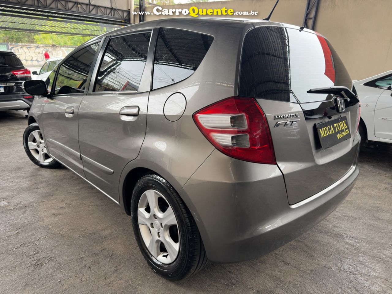 HONDA   FIT LX 1.4 1.4 FLEX 8V16V 5P AUT.   CINZA 2010 1.4 FLEX - Loja