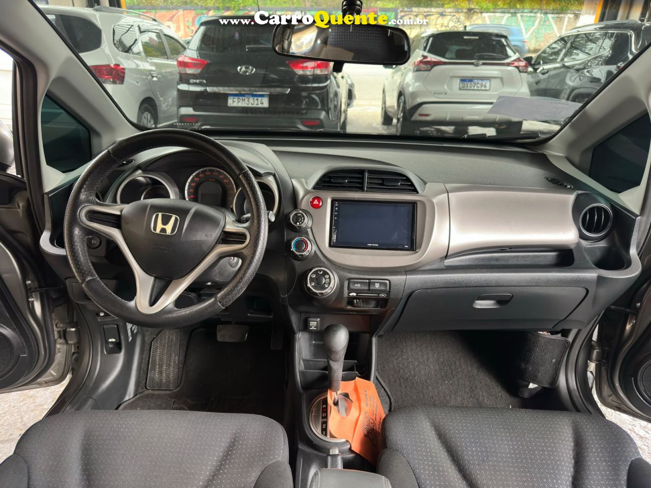 HONDA   FIT LX 1.4 1.4 FLEX 8V16V 5P AUT.   CINZA 2010 1.4 FLEX - Loja