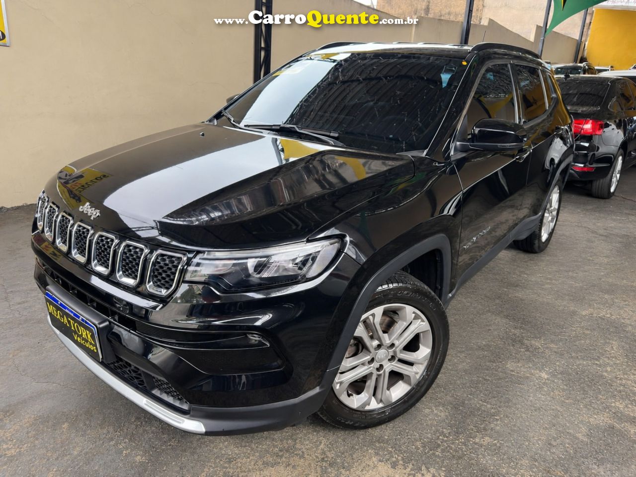 JEEP   COMPASS S T270 1.3 TB 4X2 FLEX AUT.   PRETO 2023 1.3 FLEX - Loja