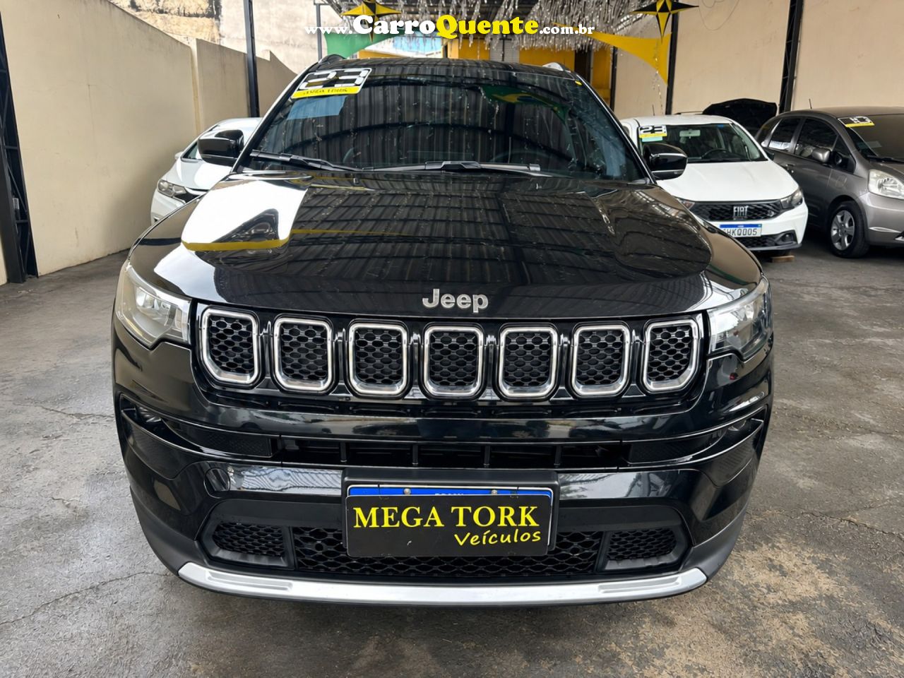 JEEP   COMPASS S T270 1.3 TB 4X2 FLEX AUT.   PRETO 2023 1.3 FLEX - Loja