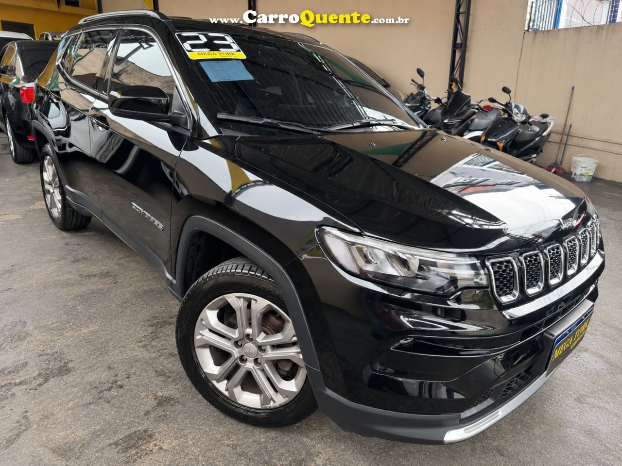 JEEP   COMPASS S T270 1.3 TB 4X2 FLEX AUT.   PRETO 2023 1.3 FLEX - Loja