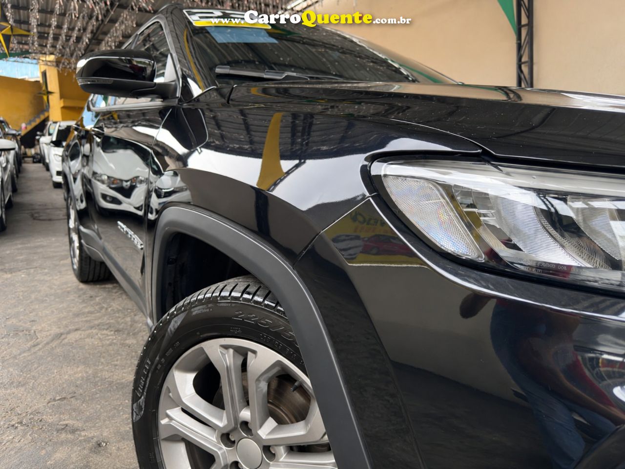 JEEP   COMPASS S T270 1.3 TB 4X2 FLEX AUT.   PRETO 2023 1.3 FLEX - Loja