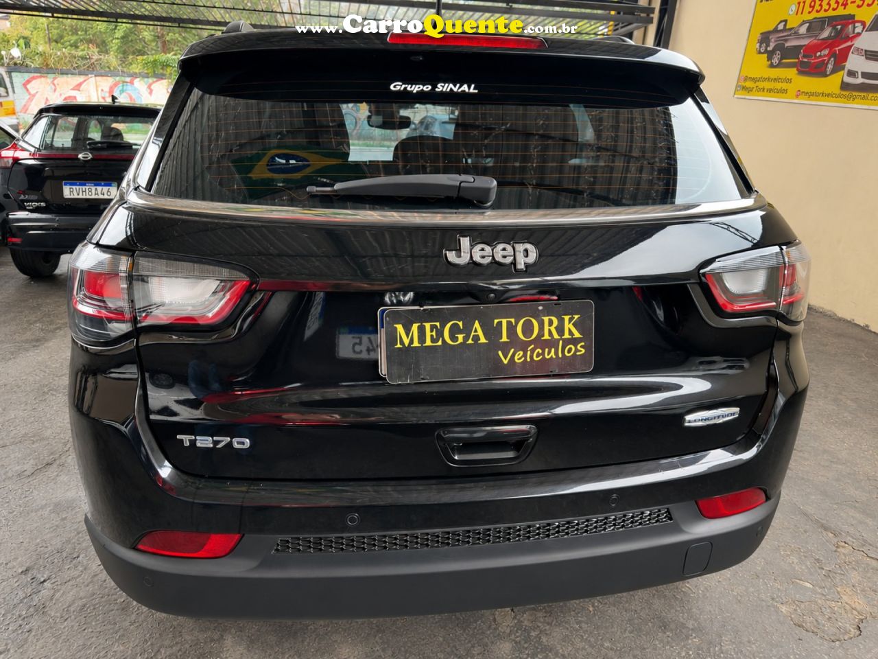 JEEP   COMPASS S T270 1.3 TB 4X2 FLEX AUT.   PRETO 2023 1.3 FLEX - Loja