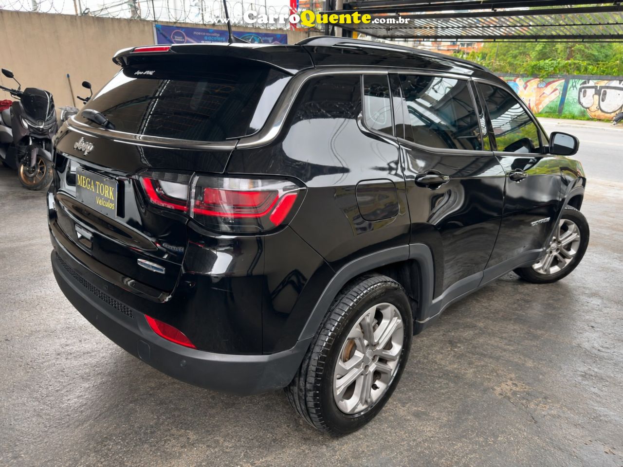 JEEP   COMPASS S T270 1.3 TB 4X2 FLEX AUT.   PRETO 2023 1.3 FLEX - Loja