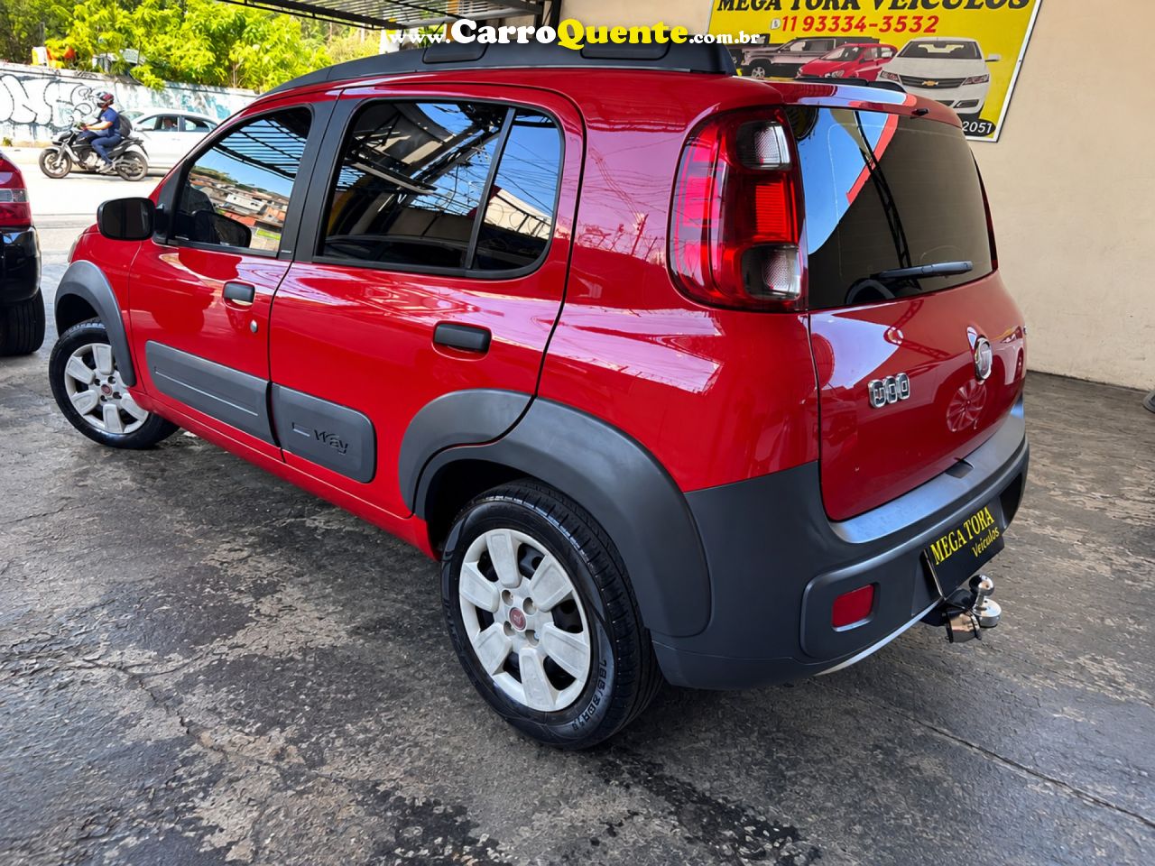 FIAT   UNO WAY 1.4 EVO FIRE FLEX 8V 5P   VERMELHO 2013 1.4 FLEX - Loja