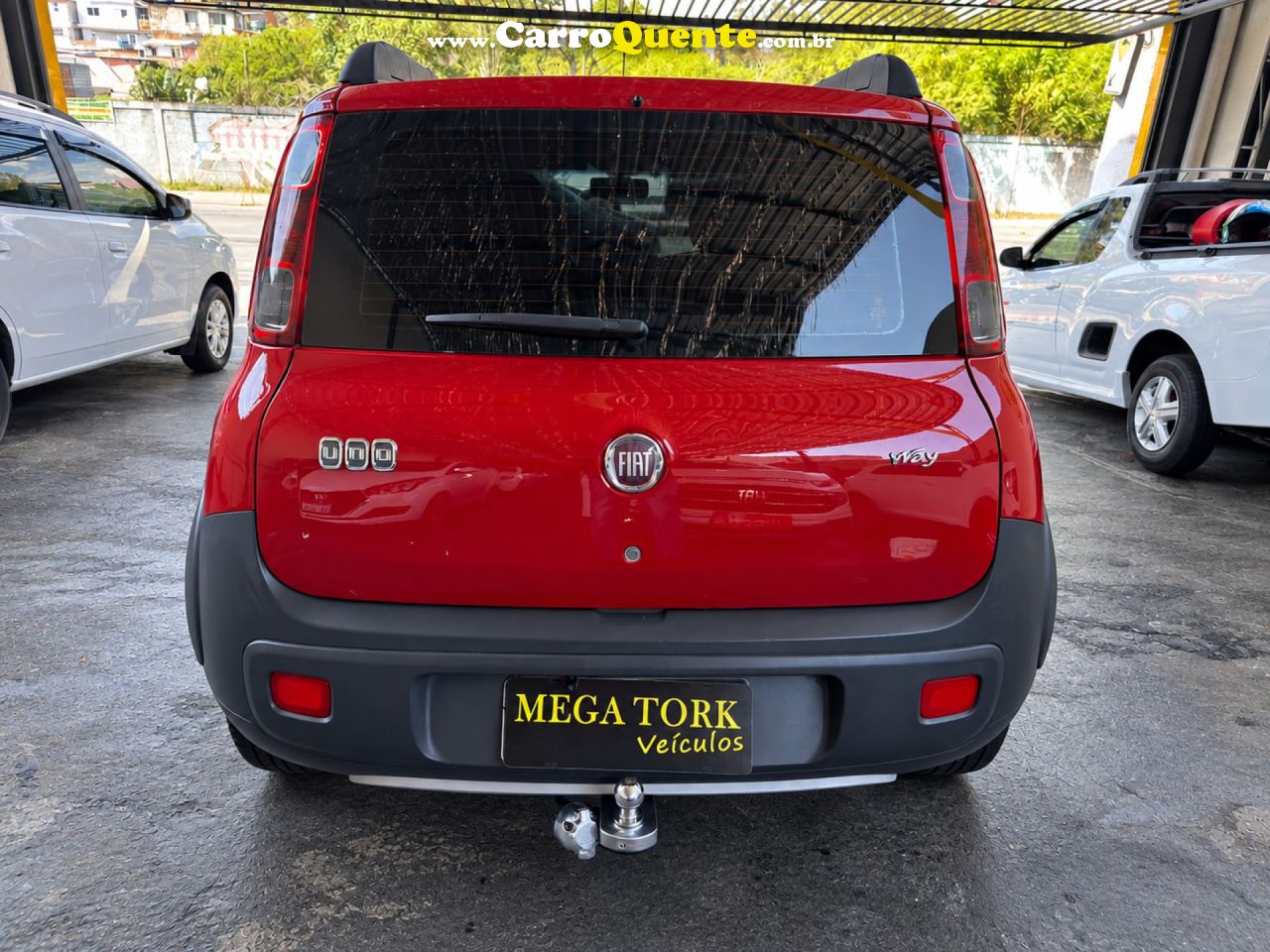 FIAT   UNO WAY 1.4 EVO FIRE FLEX 8V 5P   VERMELHO 2013 1.4 FLEX - Loja