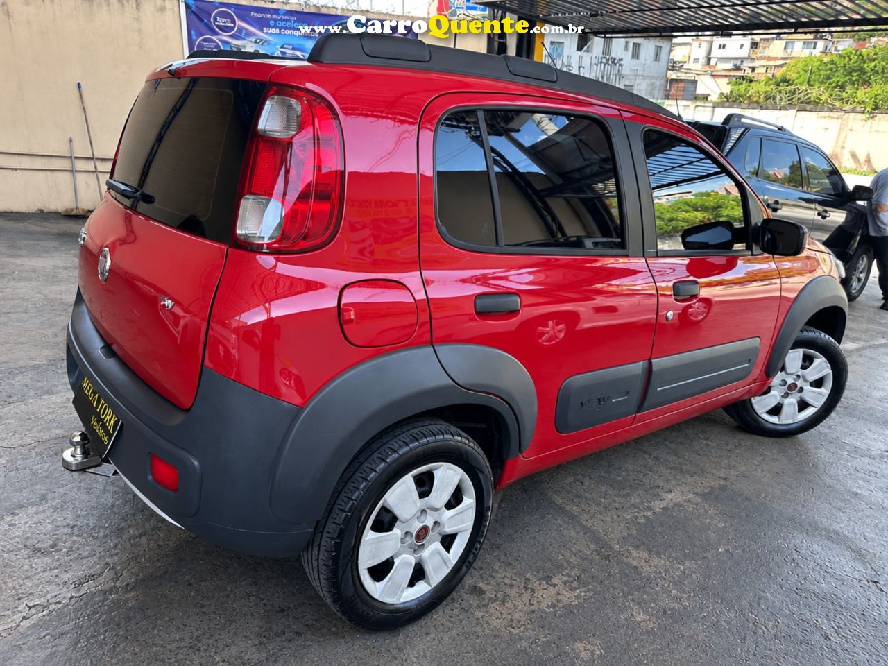 FIAT   UNO WAY 1.4 EVO FIRE FLEX 8V 5P   VERMELHO 2013 1.4 FLEX - Loja