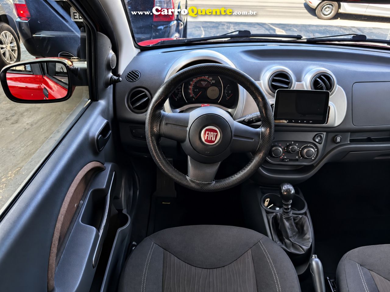 FIAT   UNO WAY 1.4 EVO FIRE FLEX 8V 5P   VERMELHO 2013 1.4 FLEX - Loja