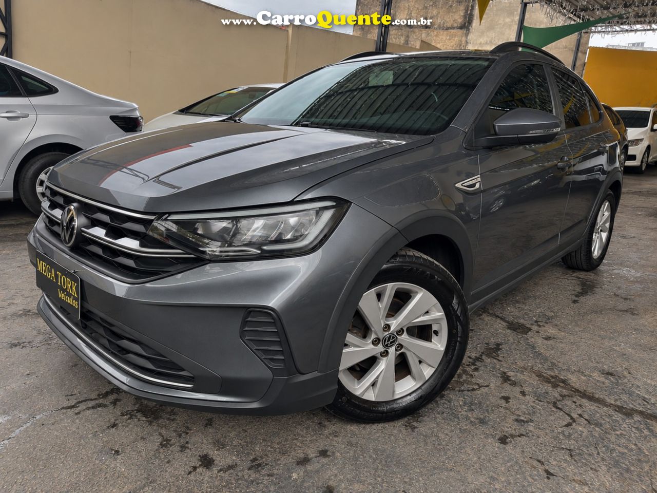 VOLKSWAGEN   NIVUS COMFORTLINE 1.0 200 TSI FLEX AUT.   CINZA 2021 1.0 FLEX - Loja