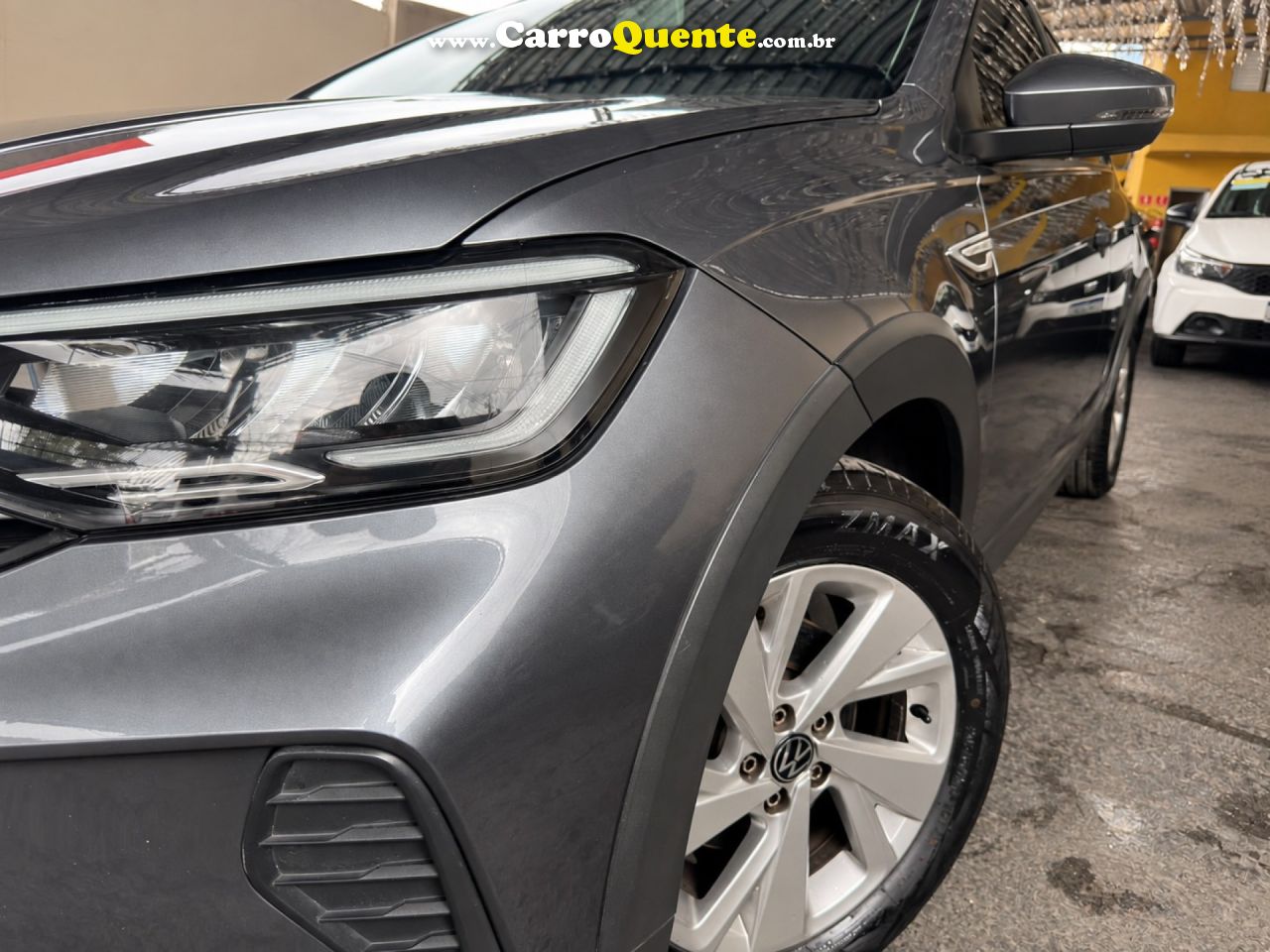 VOLKSWAGEN   NIVUS COMFORTLINE 1.0 200 TSI FLEX AUT.   CINZA 2021 1.0 FLEX - Loja