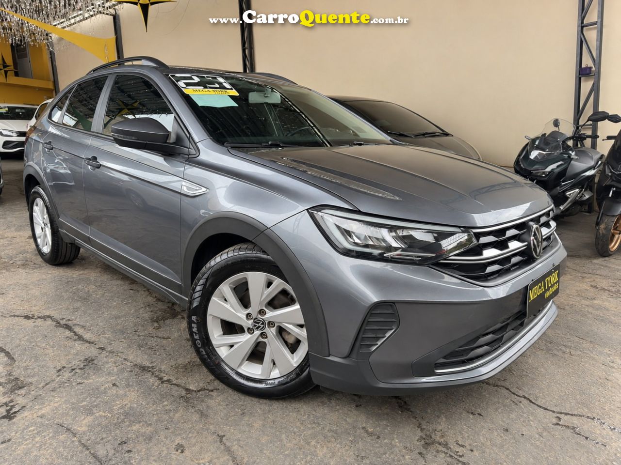 VOLKSWAGEN   NIVUS COMFORTLINE 1.0 200 TSI FLEX AUT.   CINZA 2021 1.0 FLEX - Loja