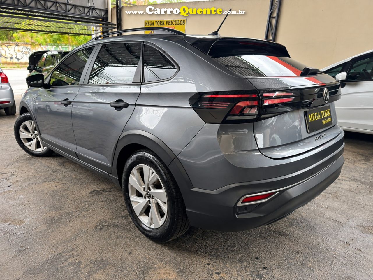 VOLKSWAGEN   NIVUS COMFORTLINE 1.0 200 TSI FLEX AUT.   CINZA 2021 1.0 FLEX - Loja