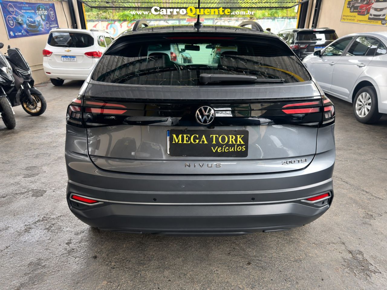 VOLKSWAGEN   NIVUS COMFORTLINE 1.0 200 TSI FLEX AUT.   CINZA 2021 1.0 FLEX - Loja