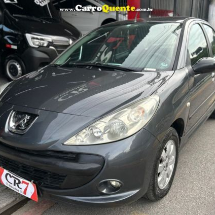 PEUGEOT   207 XR SPORT 1.4 FLEX 8V 5P   CINZA 2010 1.4 FLEX