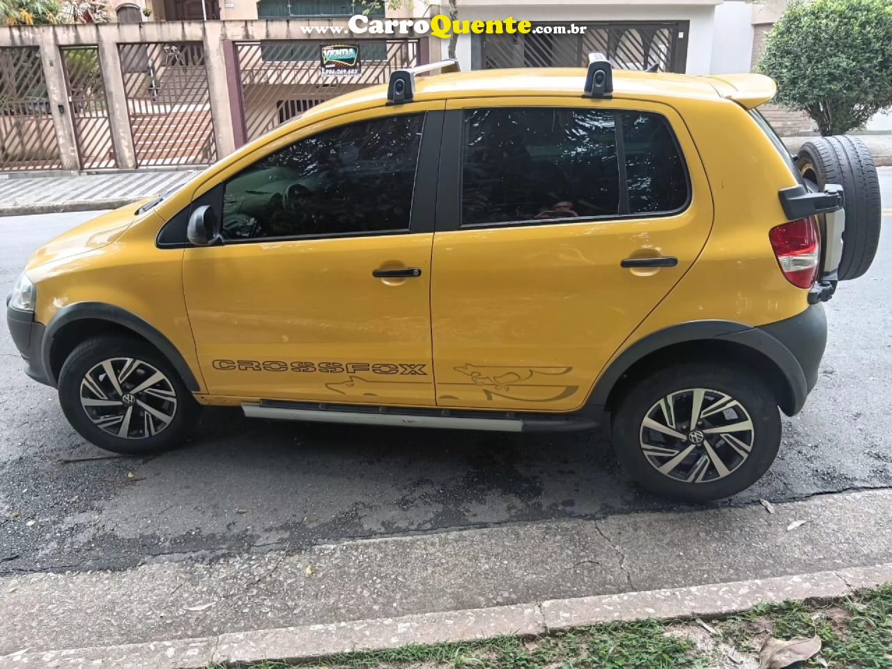 VOLKSWAGEN   CROSSFOX 1.6 MI TOTAL FLEX 8V 5P   AMARELO 2008 1.6 FLEX - Loja