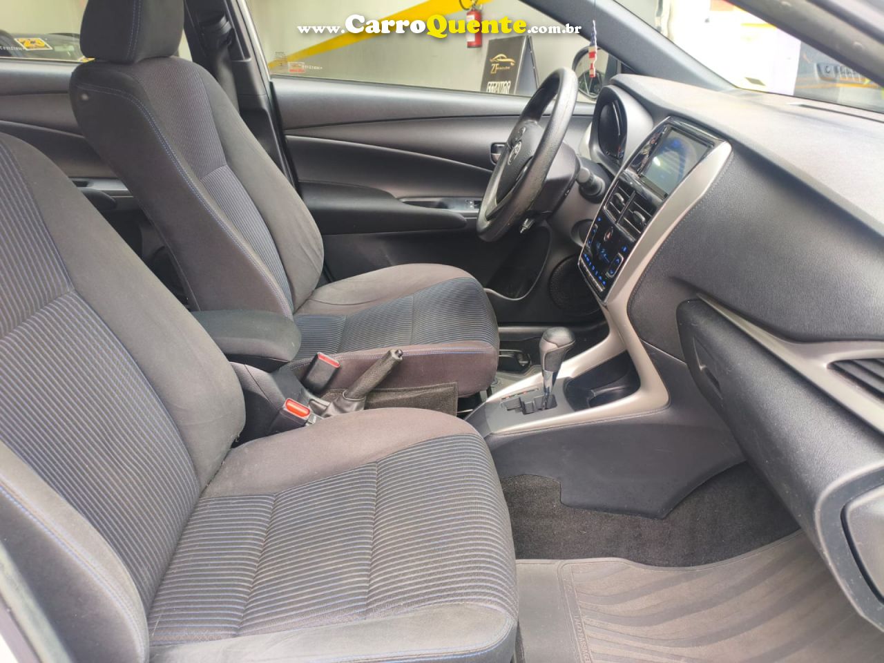 TOYOTA   YARIS XL PLUS CON. 1.5 FLEX 16V 5P AUT.   PRATA 2022 1.5 FLEX - Loja