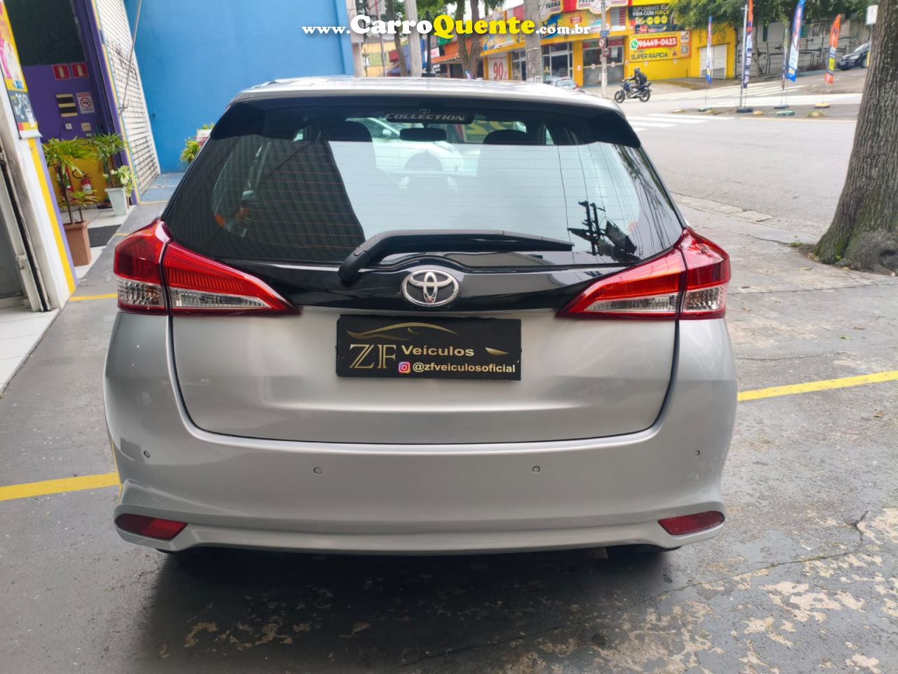 TOYOTA   YARIS XL PLUS CON. 1.5 FLEX 16V 5P AUT.   PRATA 2022 1.5 FLEX - Loja
