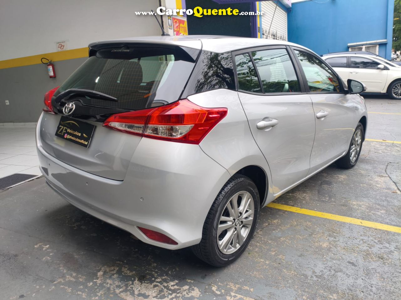 TOYOTA   YARIS XL PLUS CON. 1.5 FLEX 16V 5P AUT.   PRATA 2022 1.5 FLEX - Loja