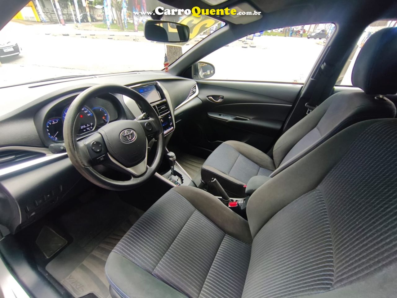 TOYOTA   YARIS XL PLUS CON. 1.5 FLEX 16V 5P AUT.   PRATA 2022 1.5 FLEX - Loja