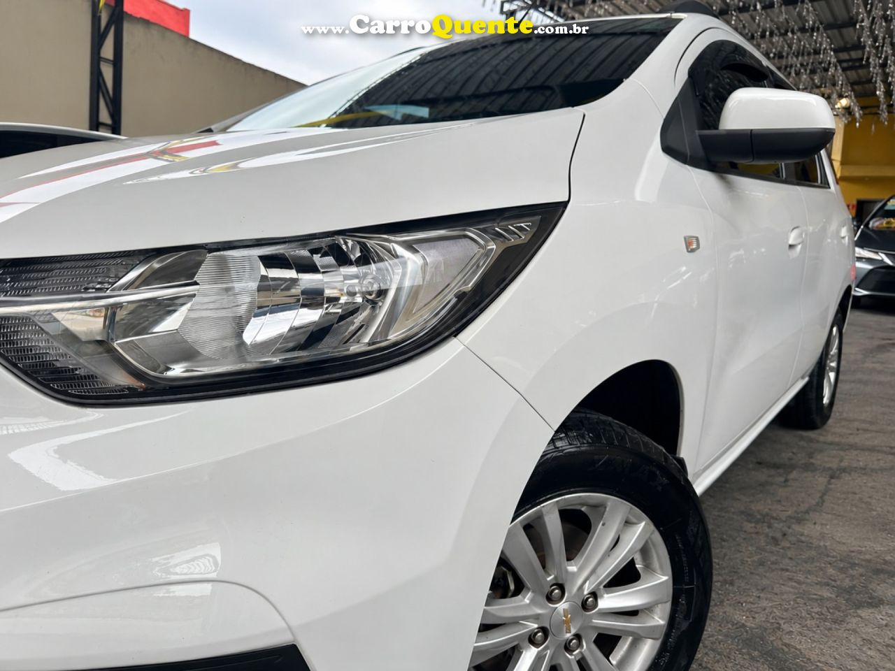 CHEVROLET   SPIN LT 1.8 8V ECONO.FLEX 5P AUT.   BRANCO 2024 1.8 FLEX - Loja