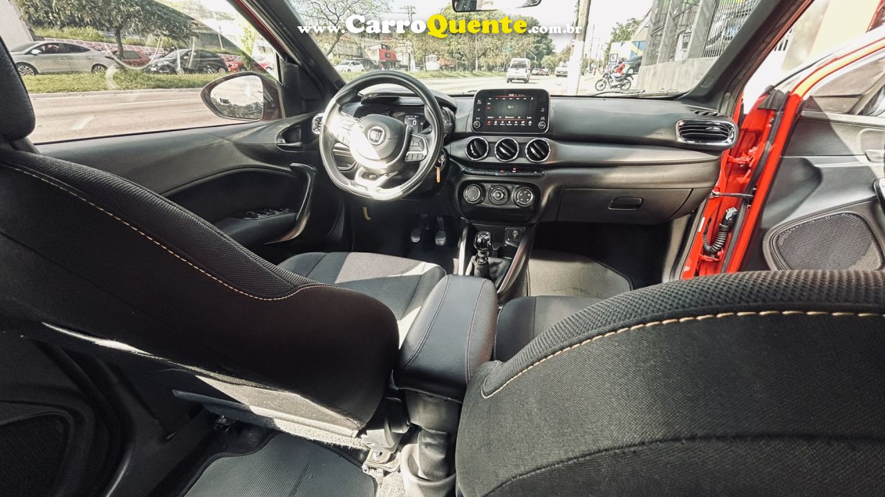 FIAT   ARGO TREKKING 1.3 8V FLEX   VERMELHO 2020 1.3 FLEX - Loja