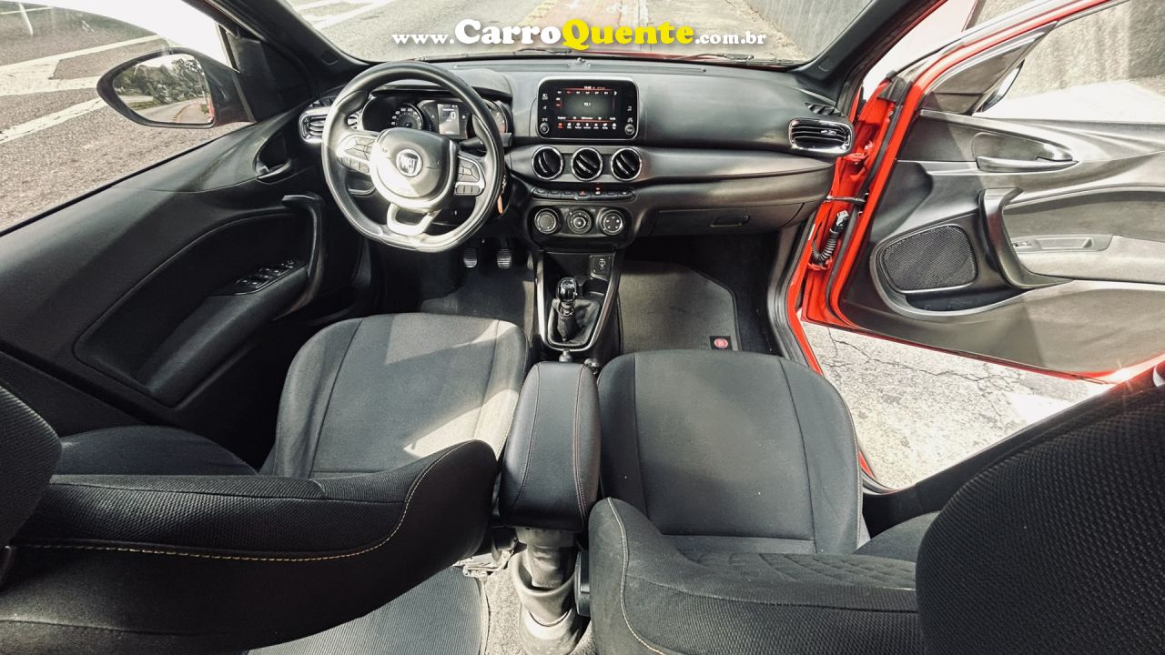 FIAT   ARGO TREKKING 1.3 8V FLEX   VERMELHO 2020 1.3 FLEX - Loja