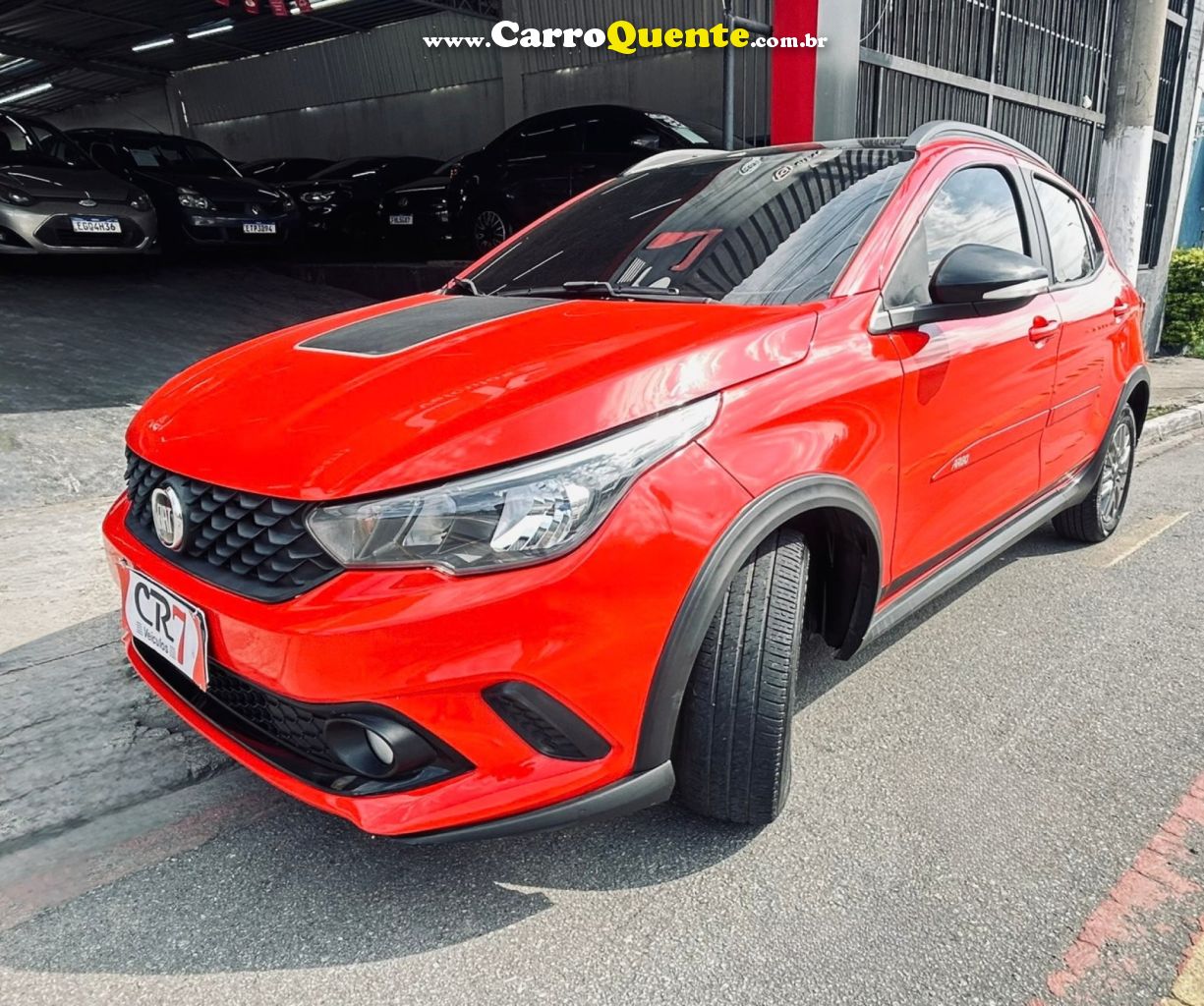FIAT   ARGO TREKKING 1.3 8V FLEX   VERMELHO 2020 1.3 FLEX - Loja
