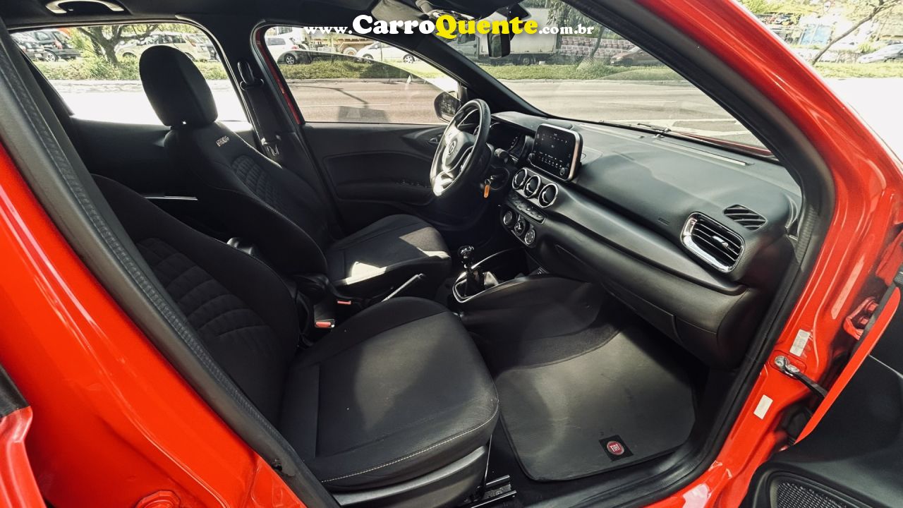 FIAT   ARGO TREKKING 1.3 8V FLEX   VERMELHO 2020 1.3 FLEX - Loja
