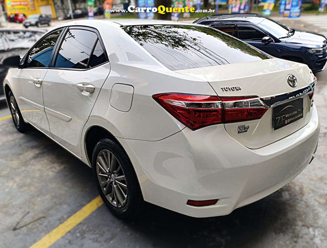 TOYOTA   COROLLA XEI 2.0 FLEX 16V AUT.   BRANCO 2015 2.0 FLEX - Loja