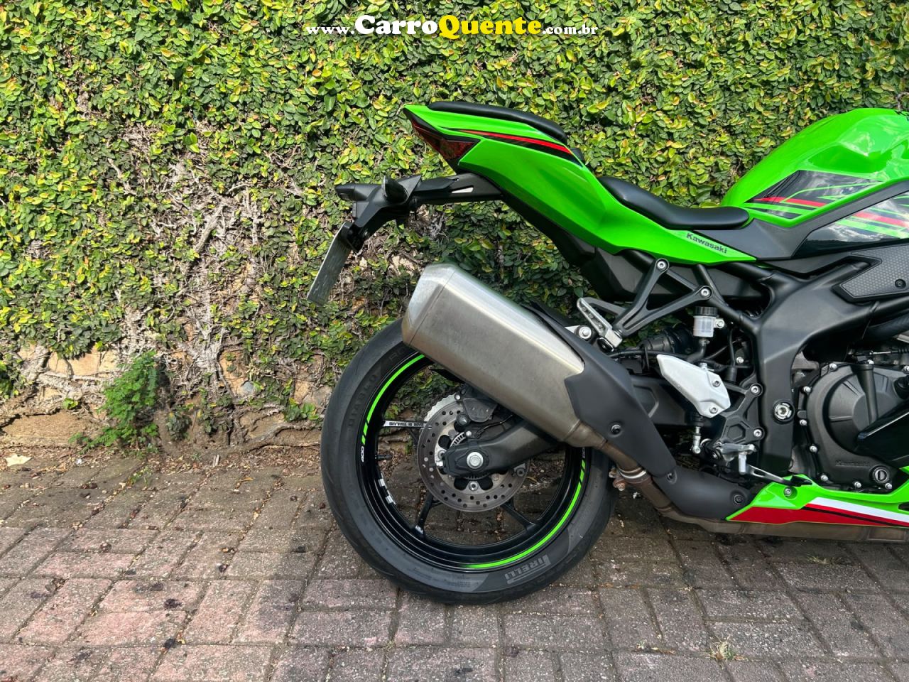KAWASAKI   ZX 4R   VERDE 2024 400 GASOLINA - Loja