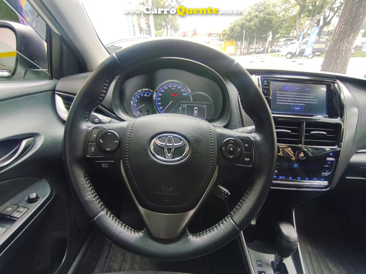 TOYOTA   YARIS XS SEDAN 1.5 FLEX 16V 4P AUT.   BRANCO 2024 1.5 FLEX - Loja