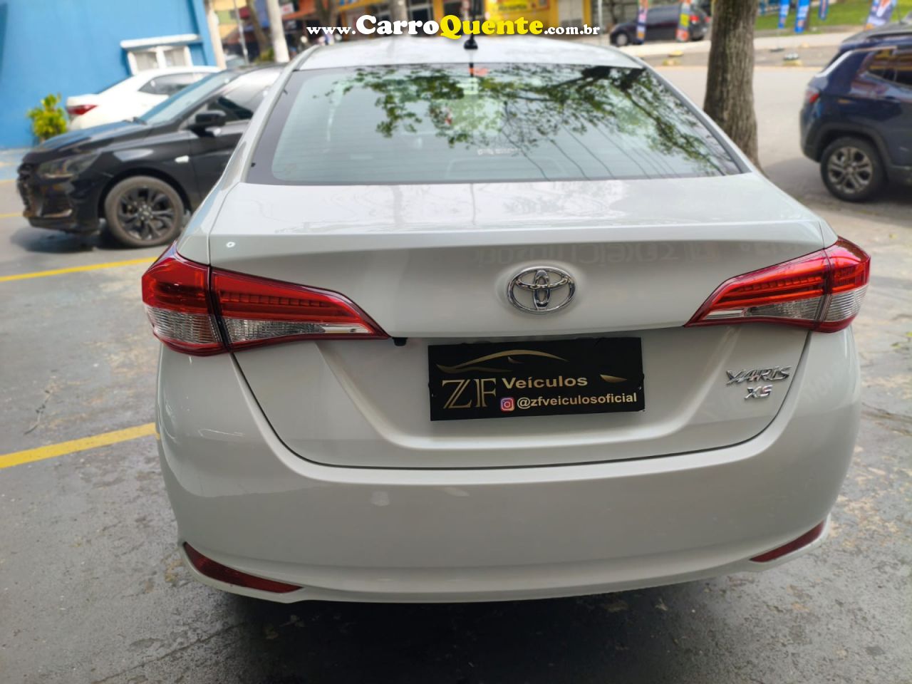 TOYOTA   YARIS XS SEDAN 1.5 FLEX 16V 4P AUT.   BRANCO 2024 1.5 FLEX - Loja