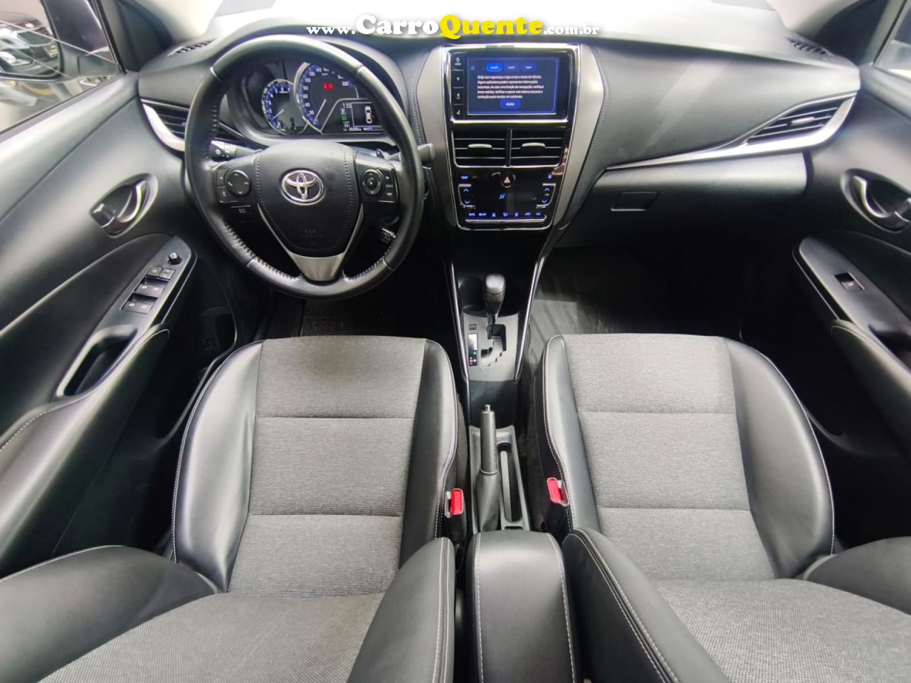 TOYOTA   YARIS XS SEDAN 1.5 FLEX 16V 4P AUT.   BRANCO 2024 1.5 FLEX - Loja