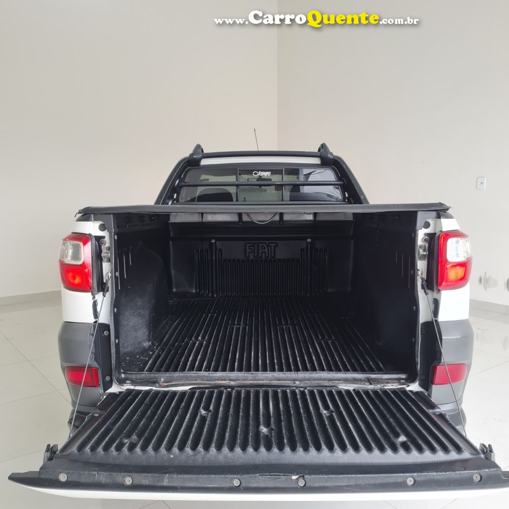 FIAT   STRADA WORKING HARD 1.4 FIRE FLEX 8V CE   BRANCO 2017 1.4 FLEX - Loja