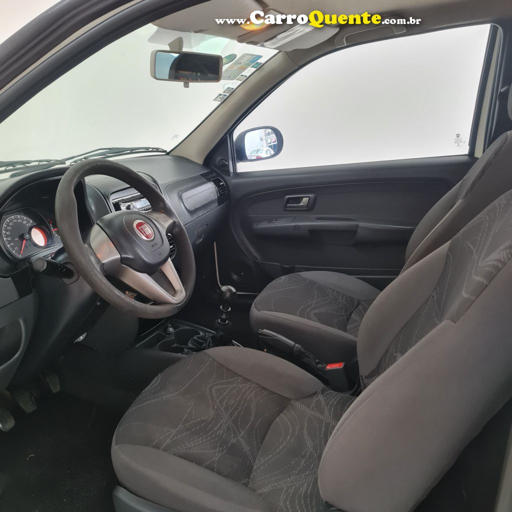 FIAT   STRADA WORKING HARD 1.4 FIRE FLEX 8V CE   BRANCO 2017 1.4 FLEX - Loja