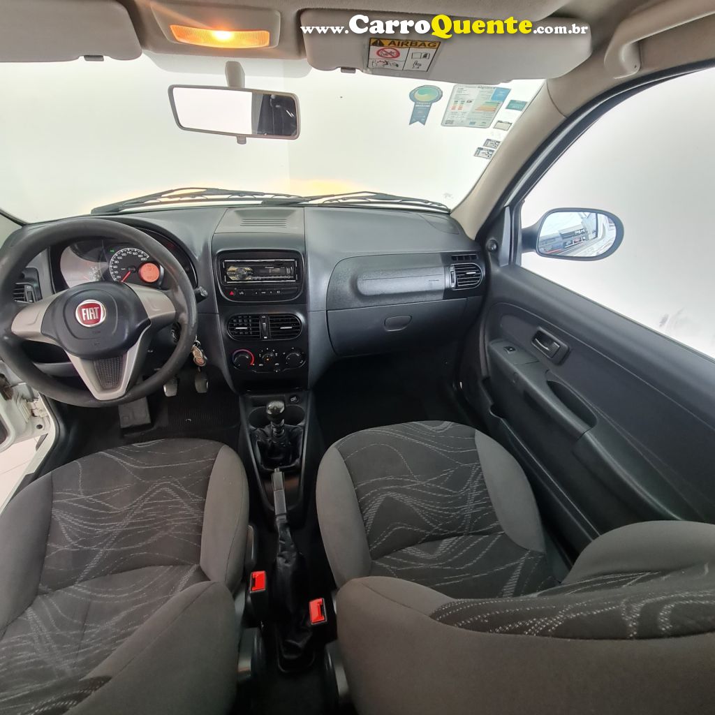 FIAT   STRADA WORKING HARD 1.4 FIRE FLEX 8V CE   BRANCO 2017 1.4 FLEX - Loja