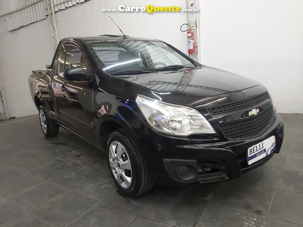 CHEVROLET   MONTANA LS 1.4 ECONOFLEX 8V 2P   PRETO 2011 1.4 FLEX - Loja