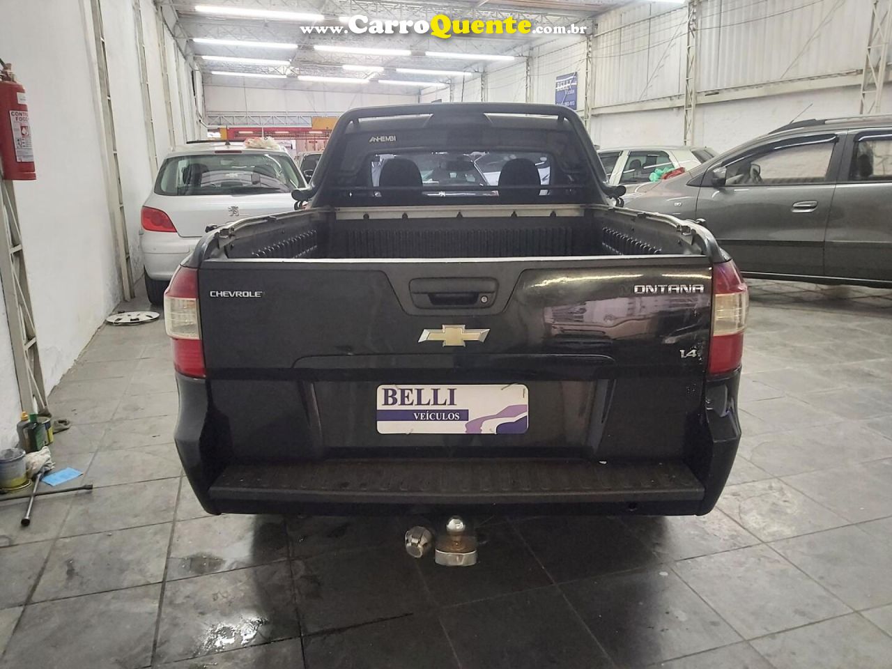 CHEVROLET   MONTANA LS 1.4 ECONOFLEX 8V 2P   PRETO 2011 1.4 FLEX - Loja