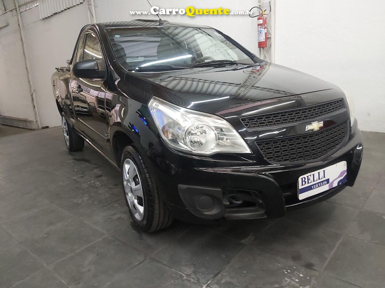 CHEVROLET   MONTANA LS 1.4 ECONOFLEX 8V 2P   PRETO 2011 1.4 FLEX - Loja